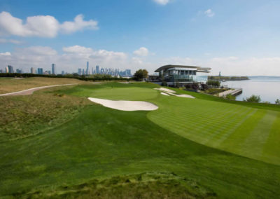 Liberty National Golf Club en imágenes (cortesía Stan Badz y Chris Condon / PGA Tour / Getty Images)