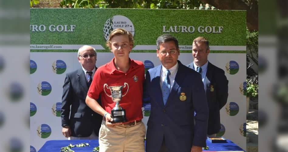 Luis Montojo se impone en el Internacional de España Sub 18 Masculino Stroke Play 2017