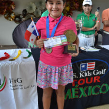 Panameña Luciani gana en el Cancún Challenge del US Kids Golf