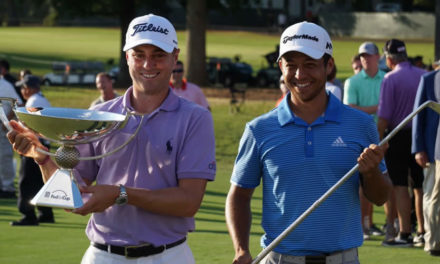 Schauffele triunfa por la mínima diferencia en el TOUR Championship; Thomas gana por primera vez la FedEx Cup