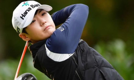 Sung Hyun Park aprovecha su “mulligan” para liderar el Evian; López y Uribe abren con uno sobre par