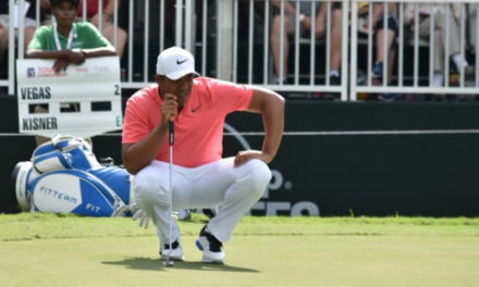 Vegas abre con vuelta de 72 y queda a ocho tiros del líder Stanley en el TOUR Championship; Spieth está sexto