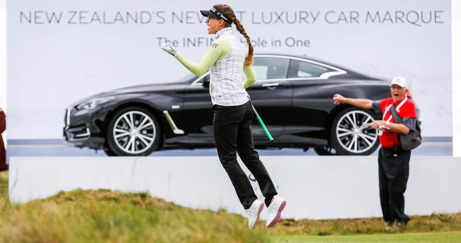 Video, hoyo en uno de Belén Mozo en la segunda ronda del New Zealand Open