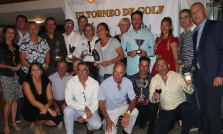 Buen ambiente, diversión y premios en el III Torneo de Golf Villas Alondra & DN Facility