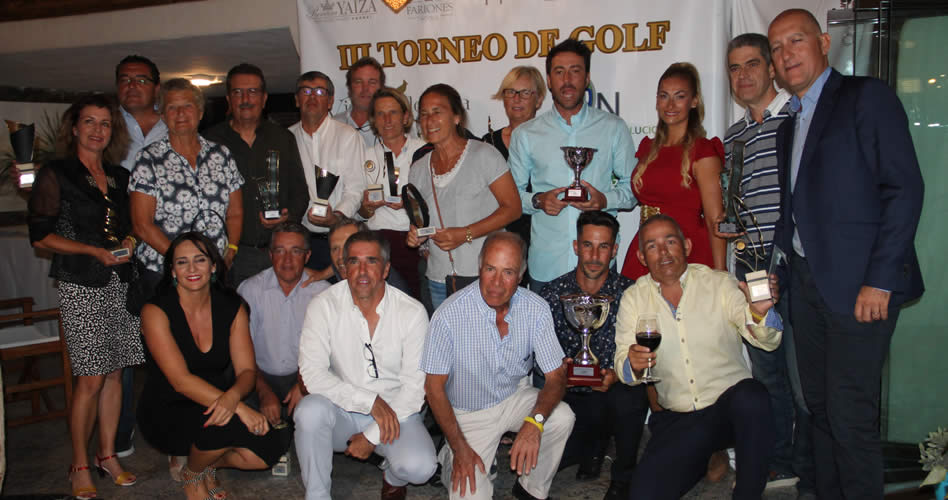 Buen ambiente, diversión y premios en el III Torneo de Golf Villas Alondra & DN Facility