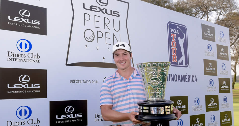 Charlie Saxon escapa con la victoria en el Lexus Perú Open