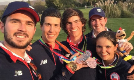 Chile y Argentina se llevaron tres medallas de Golf en los II Juegos de la Juventud de Chile