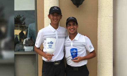 Gabriel Restrepo 2do en el IMG Junior Golf Tour