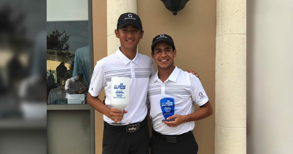 Gabriel Restrepo 2do en el IMG Junior Golf Tour