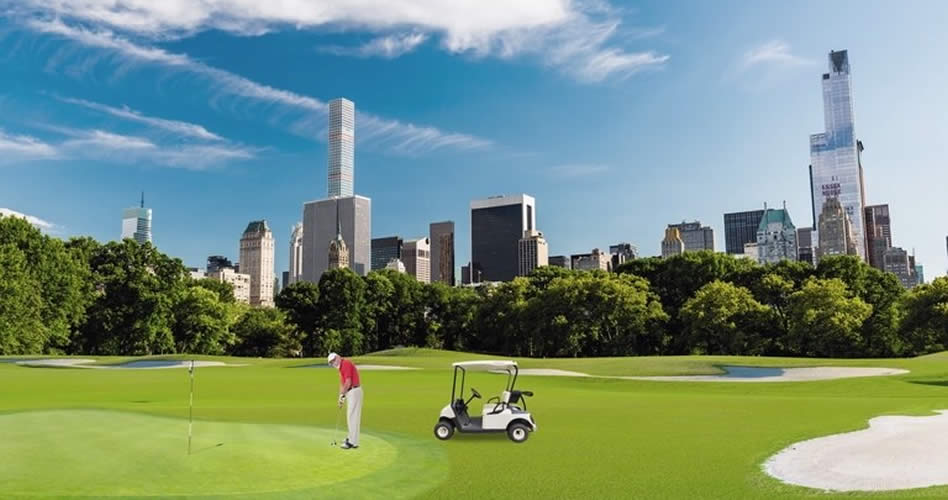 36 Hoyos de Golf en el Central Park de New York