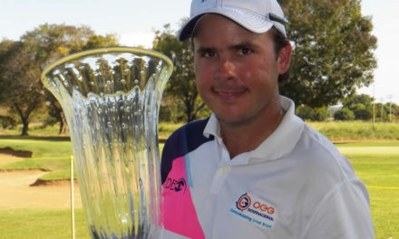 Alfredo Adrián, ganador de la IX Abierto Sambil en el 2012 con 6 bajo-par