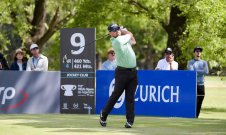 Brady Schnell sorprende a todos en el Jockey y lidera el VISA Open de Argentina