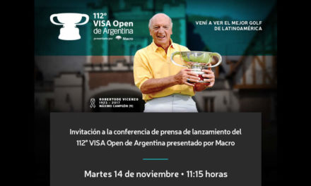 Conferencia de Prensa 112° VISA Open de Argentina presentado por Macro