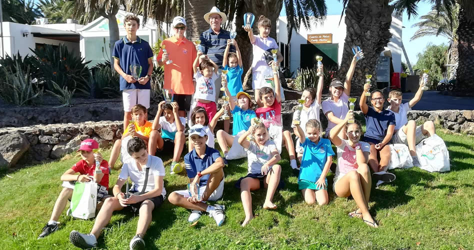 El Circuito Infantil de Golf concluyó en las instalaciones de Costa Teguise Golf