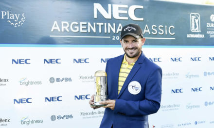 Julián Etulain aguanta la presión para ganar el NEC Argentina Classic