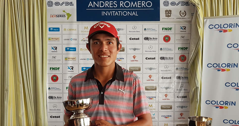 Núñez es el nuevo campeón del Andrés Romero Invitational