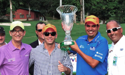 Otto Solís, ganador del XIII Abierto Sambil 2016 en el IZCC con 9 bajo-par