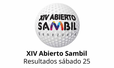 XIV Abierto Sambil, resultados domingo 26