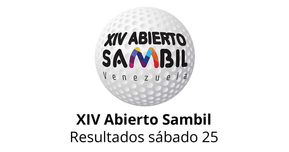 XIV Abierto Sambil, resultados domingo 26