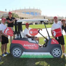 Arenas lucido en el 9º Torneo de Golf del Avianca Tours