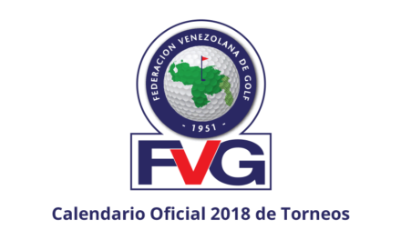 Calendario Oficial 2018 de Torneos FVG