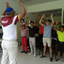 Clínica de Golf en el Caracas Country Club del Programa Formador de Formadores