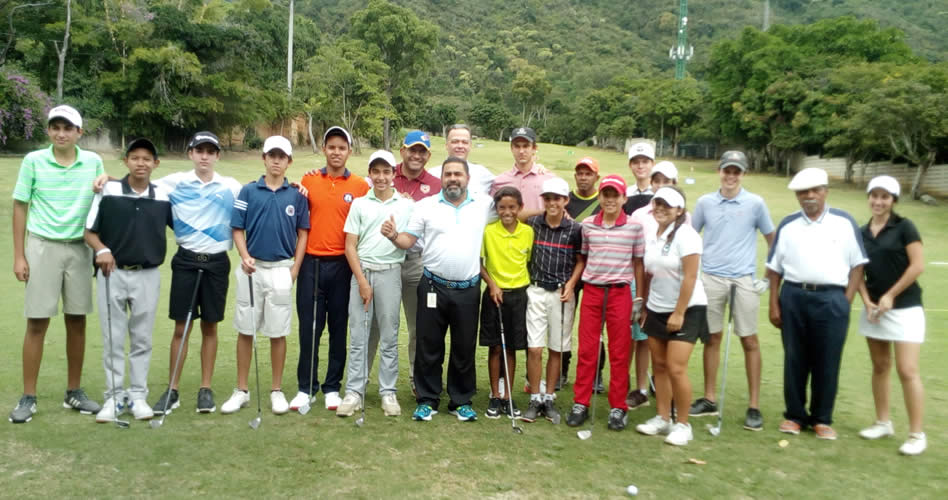 Clínica de Golf en el Caracas Country Club del Programa Formador de Formadores