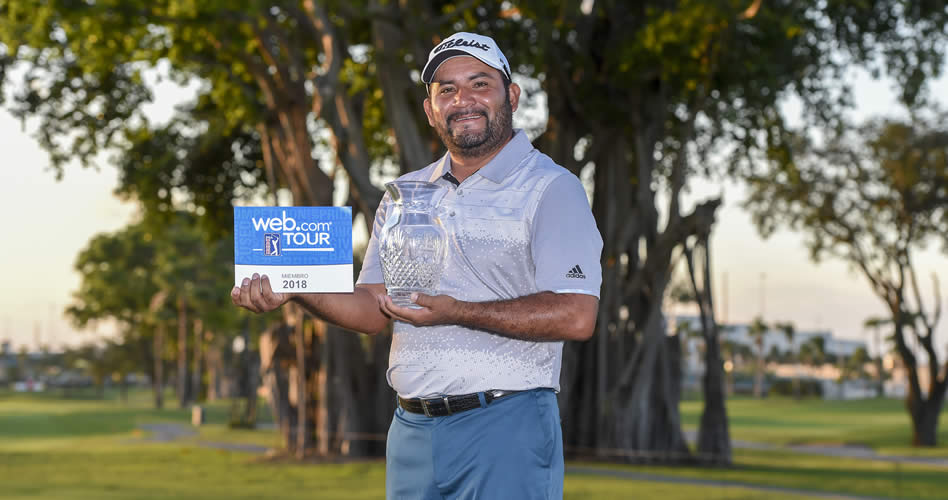 “El Camarón” Rodríguez es el Jugador del Año del PGA TOUR Latinoamérica