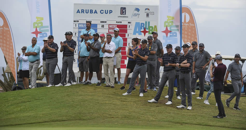 PGA TOUR Latinoamérica contra la pared tras dos días de la Aruba Cup