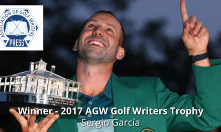 Sergio García conquista por segunda vez en su carrera el Golf Writers Trophy