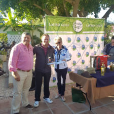 Tove Pedersen y Jesús Sierra se proclaman ganadores del Torneo Día del Club de Lauro Golf