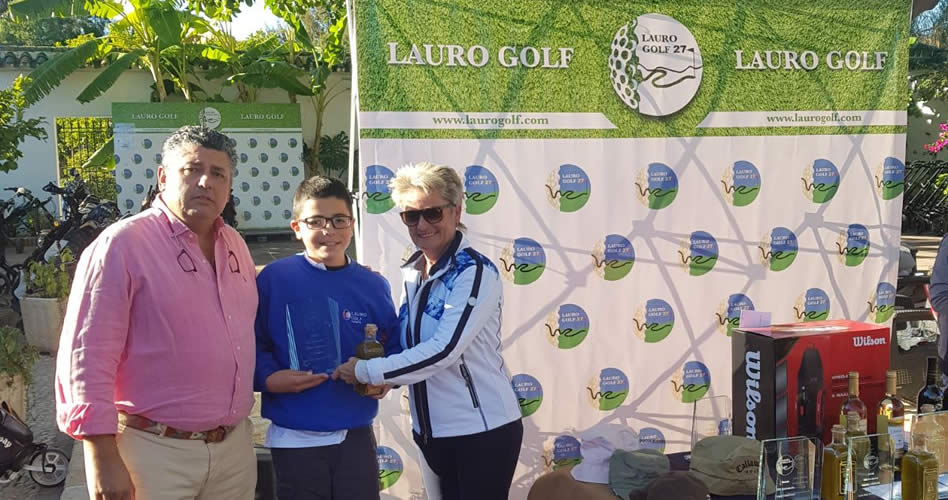Tove Pedersen y Jesús Sierra se proclaman ganadores del Torneo Día del Club de Lauro Golf