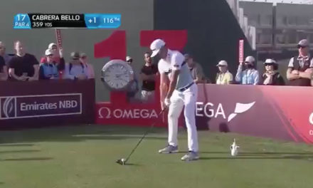 El final estratosférico de Cabrera Bello: eagle-eagle