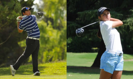 Federico Shin y Agustina Gómez encabezaron la delegación sudamericana en el Junior Orange Bowl Championship