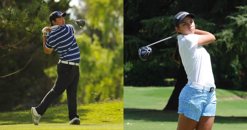 Federico Shin y Agustina Gómez encabezaron la delegación sudamericana en el Junior Orange Bowl Championship