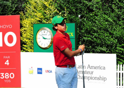 Galería de fotos, Latin America Amateur Championship 2018 día domingo