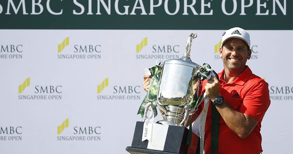 Sergio García comienza el año con un autoritario triunfo en el SMBC Singapore Open+