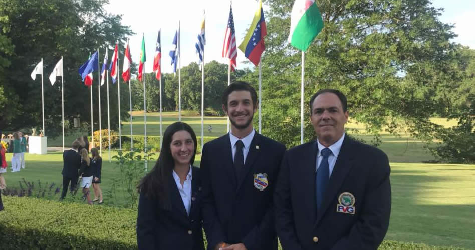 Vanessa Gilly y Manuel Torres representan a Venezuela en el Abierto Sudamericano Amateur de Golf 2018