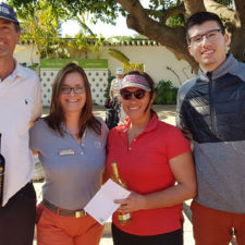 Álvaro Gómez y Hugo Prades se proclaman ganadores del Torneo San Valentín celebrado en Lauro Golf