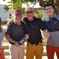 Álvaro Gómez y Hugo Prades se proclaman ganadores del Torneo San Valentín celebrado en Lauro Golf