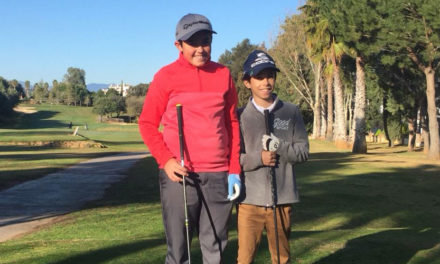 Álvaro Gómez y Hugo Prades se proclaman ganadores del Torneo San Valentín celebrado en Lauro Golf
