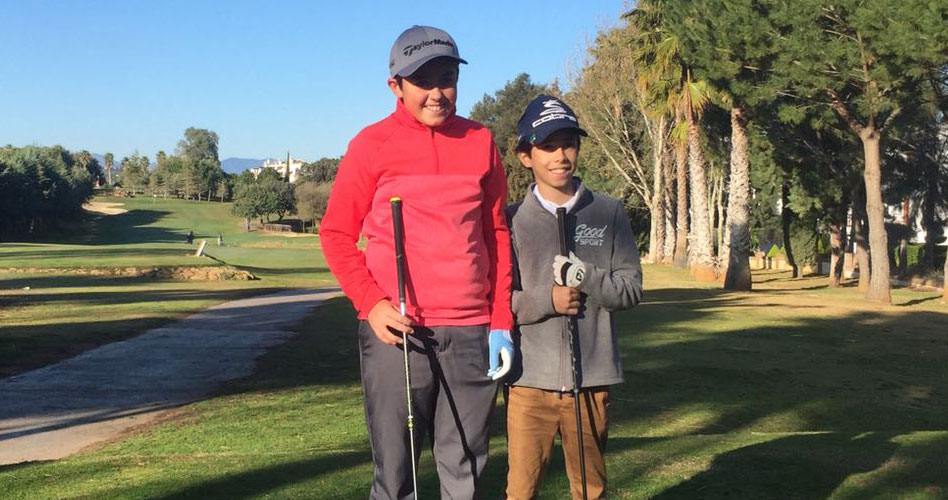 Álvaro Gómez y Hugo Prades se proclaman ganadores del Torneo San Valentín celebrado en Lauro Golf