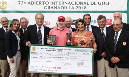 Gustavo Acosta superó a Horacio León para triunfar en el Abierto Granadilla 2018; Niemann termina quinto