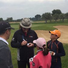 Miguel Ángel Jiménez testigo directo del éxito de la segunda prueba de su circuito celebrada en Lauro Golf