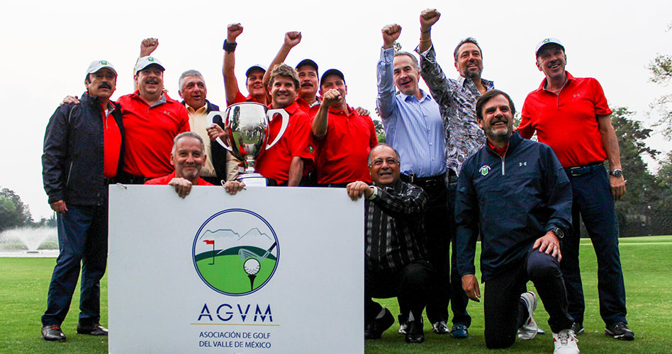 Se corona el Club de Golf México en el XXVIII Torneo Interclubes Senior AGVM