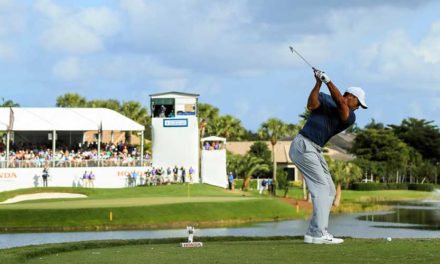 Tiger Woods (par) a un puesto del Top-ten y a siete golpes del líder del torneo, Luke List (-7)