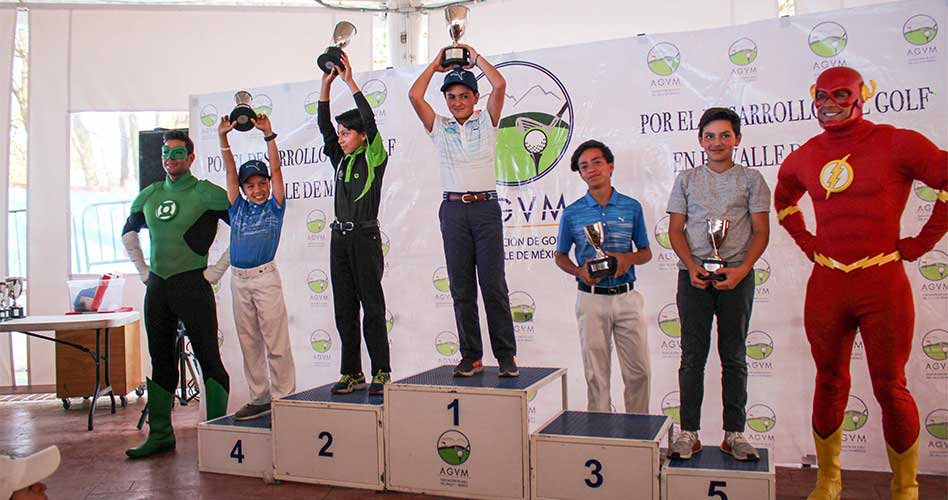 AGVM premia, en Six Flags, a sus golfistas clasificados al Nacional Interzonas