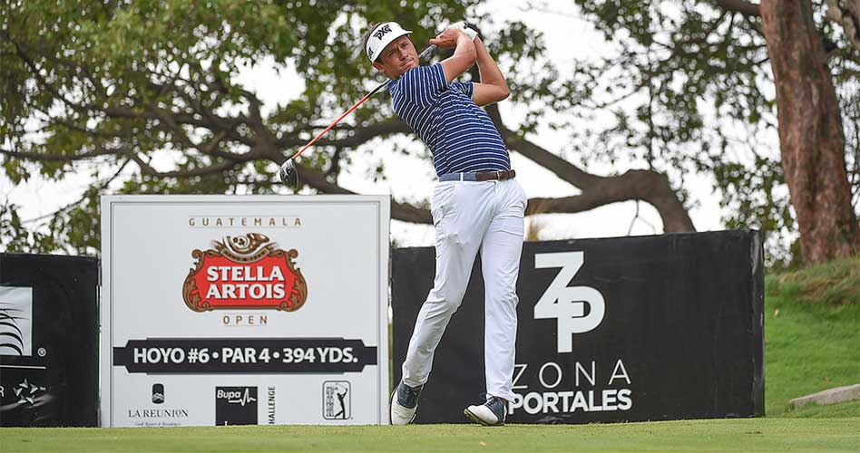 Ben Polland toma ventaja de tres golpes en Guatemala