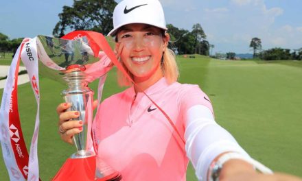 Con un espectacular birdie en el hoyo final, Wie conquistó su primer título desde 2014 en el Women’s World Championship