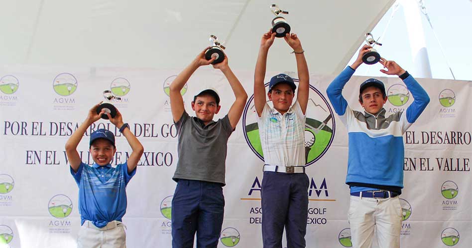 Finaliza el principal serial de golf infantil-juvenil del Valle de México